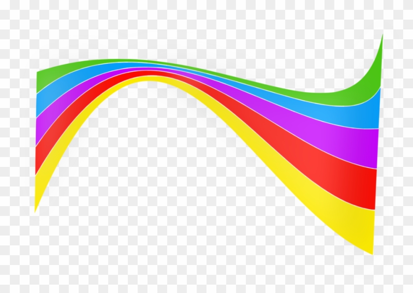 Shiny Rainbow Ribbon - Rainbow Ribbon Clipart #240150