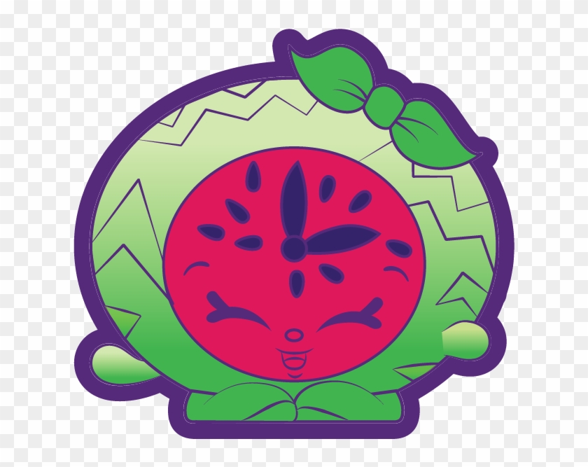 Melon Minutes Is A Common Glazed Fruits Tribe Shopkin - Shopkins Melon Minutes #240171