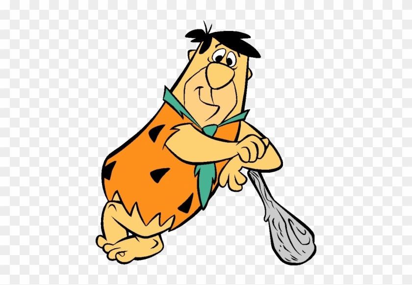Fred Flintstone Cartoon Vektoros 3-500x500 - Fred Flintstone With Club #240174