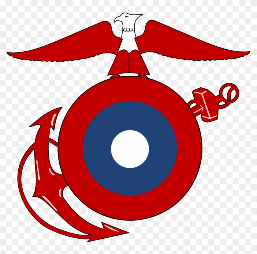 Usmc Roundel - United States Marine Corps #240232