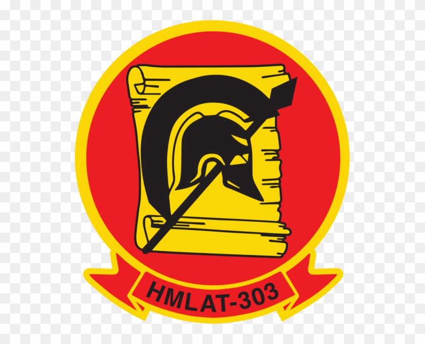 Usmc Hmlat-303 Atlas Sticker Military, Law Enforcement - Hmlat 303 Patch #240233