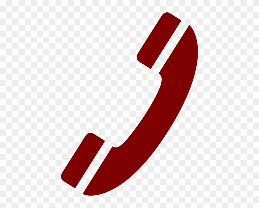 Phone Clipart Red #240237
