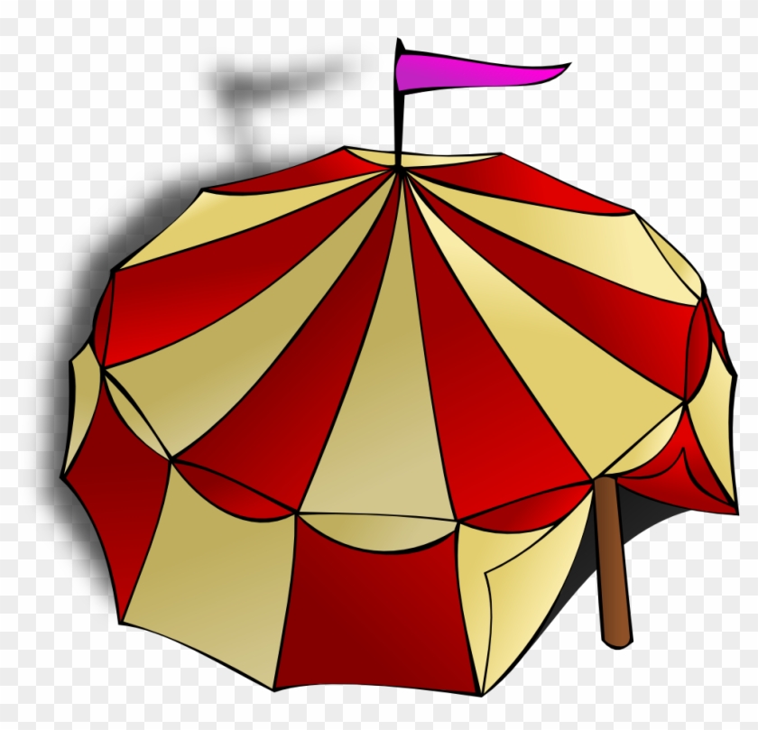 Onlinelabels Clip Art - Circus Tent Clip Art #240363