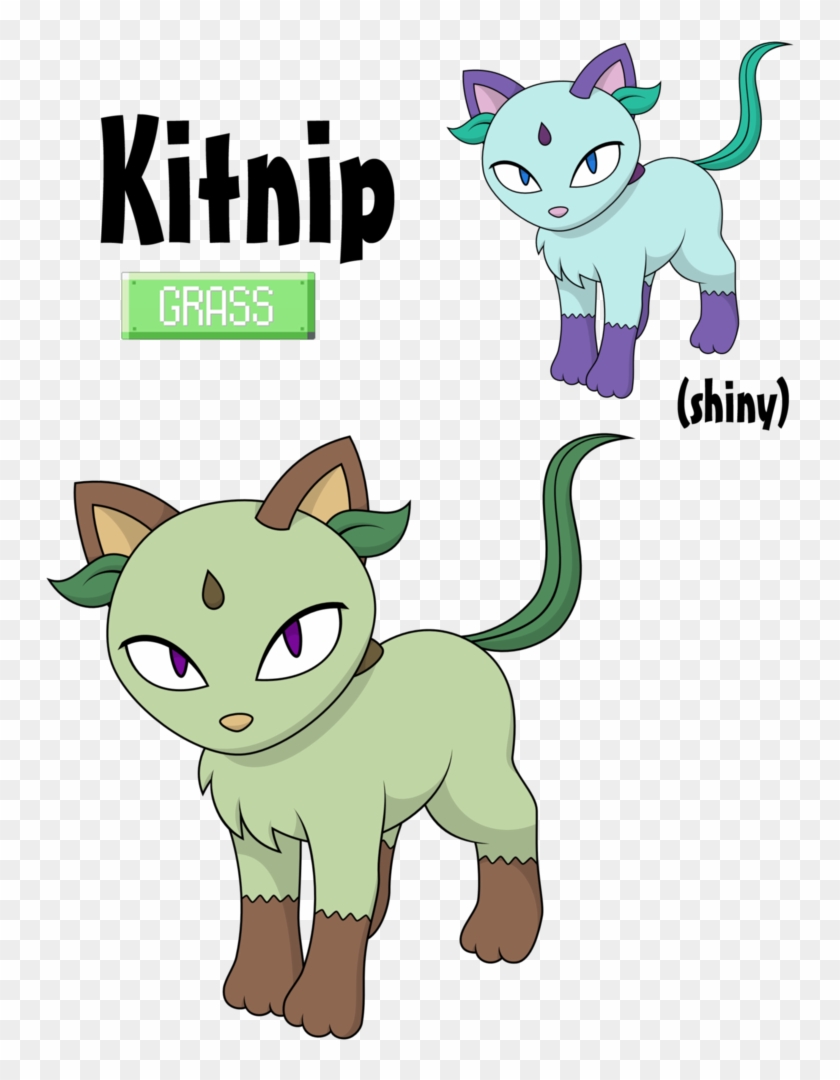 Kitnip By Reitanna-seishin - Fakemon Cat Starters #240497