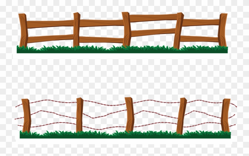 Fence Clip Art - Clipart Farm Fence #240558