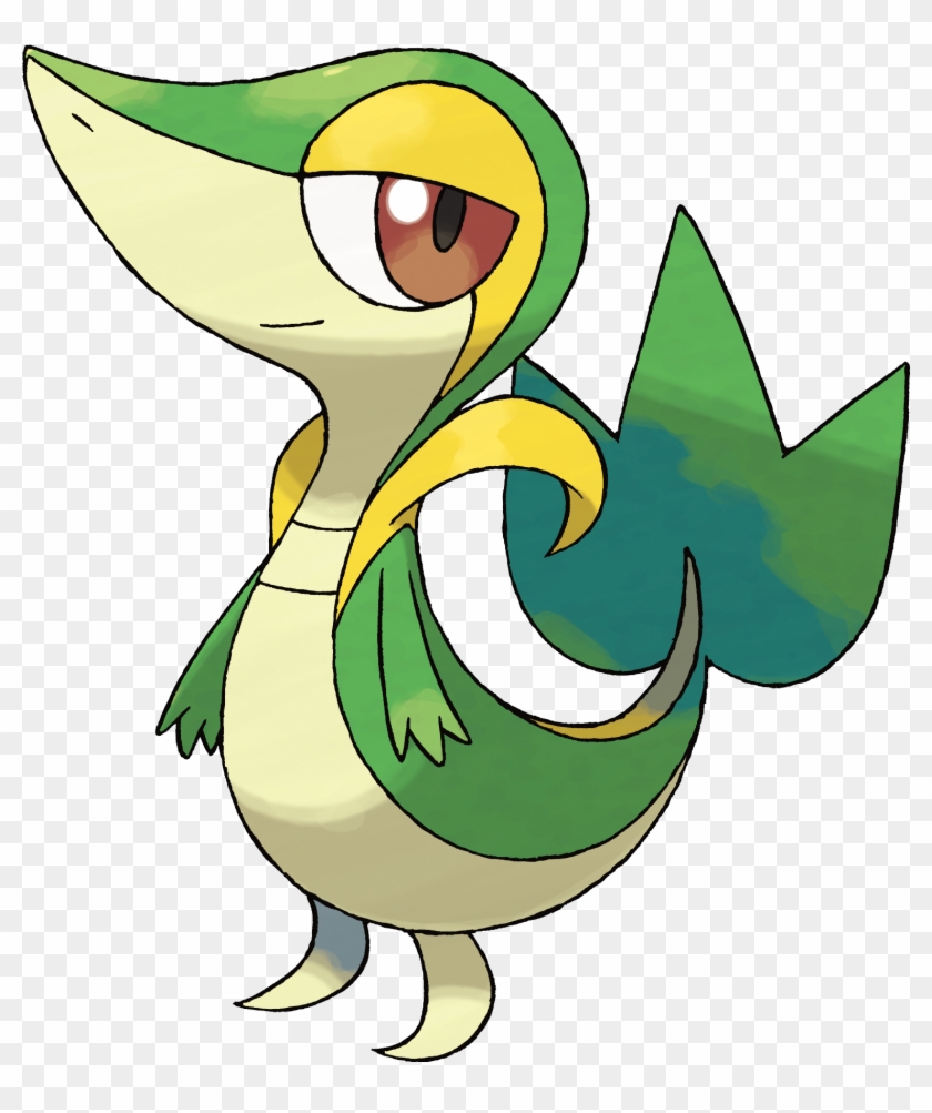 Snivy, A Generation 5 Grass Type Pokémon - Pokemon Black And White Starters #240566