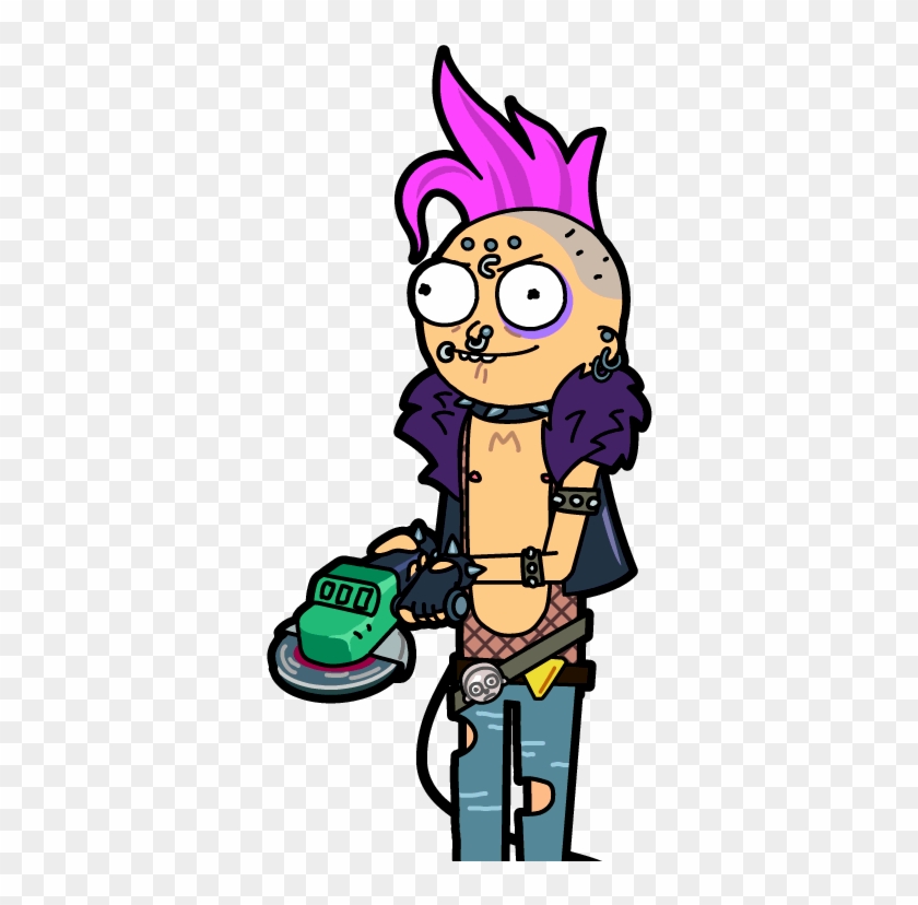 #287 - Grinder Morty - Pocketmortys - Net - Pocket Mortys Girl Morty #240565