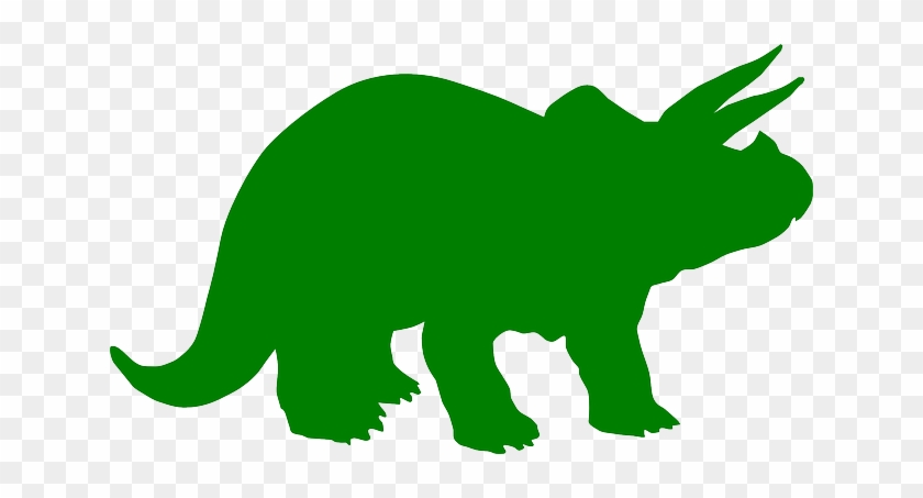 Triceratops Clipart Green - Free Dinosaur Svg Files #240569