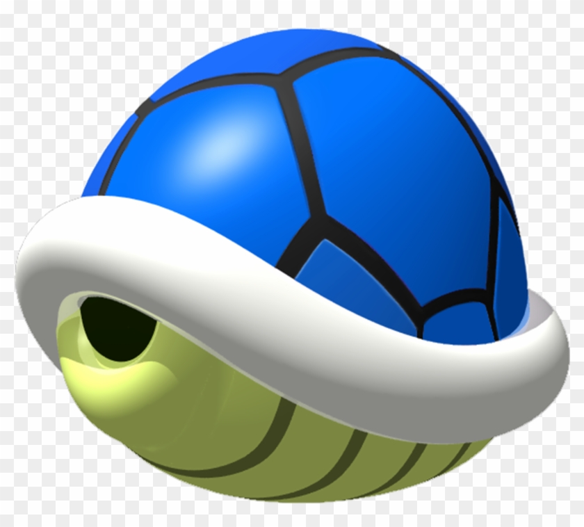 Blue Shell - Blue Turtle Shell Mario #240628