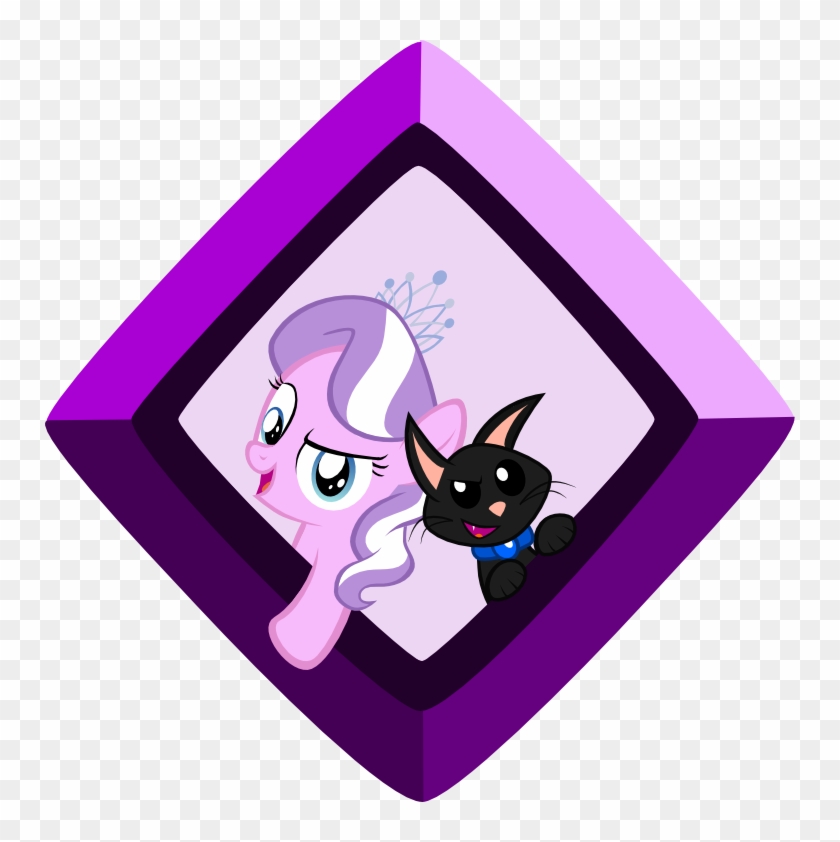 Diamond And Dazzle - Mlp Dazzle Cat #240654