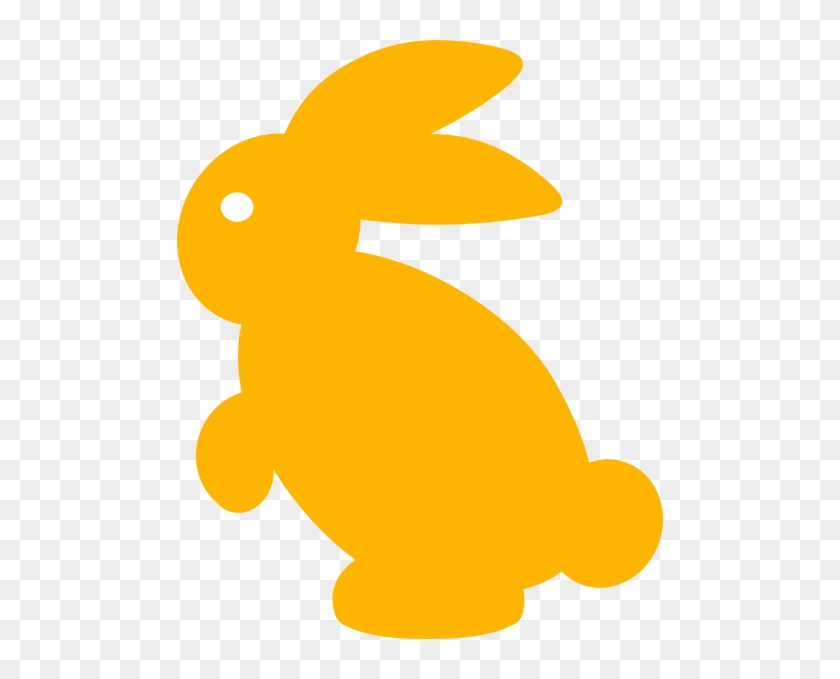 Bunny Rabbit Silhouette Clip Art - Easter Bunny Silhouette Png #240868