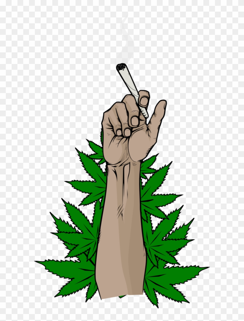 рисунки марихуаны