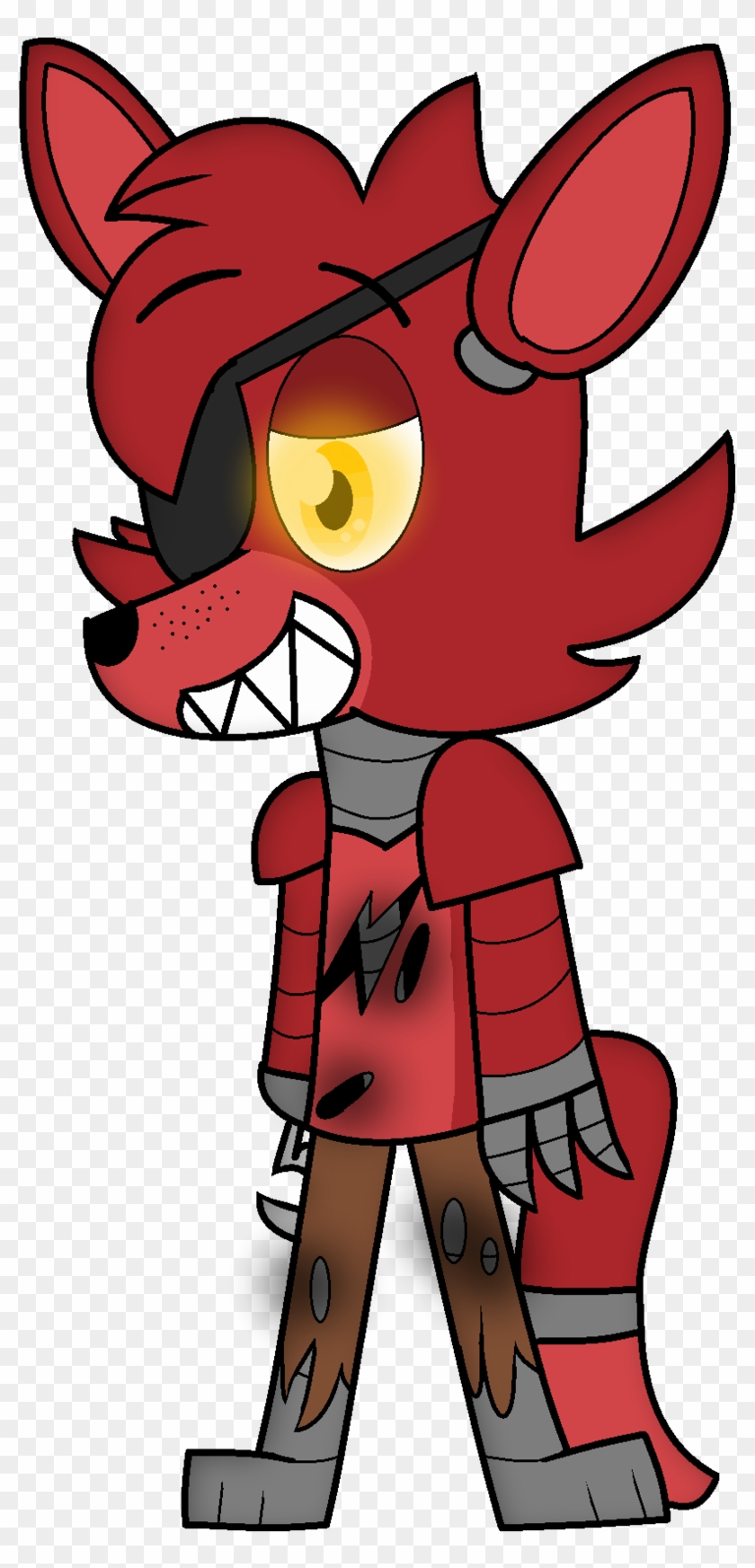 How To Draw Fnaf Foxy - Cartoon #240893