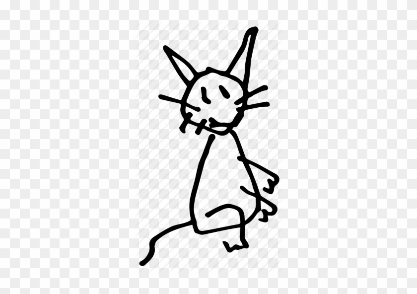 Animal, Art, Baby, Cat, Doodle, Drawing, Freehand, - Baby Cat Drawing #240975