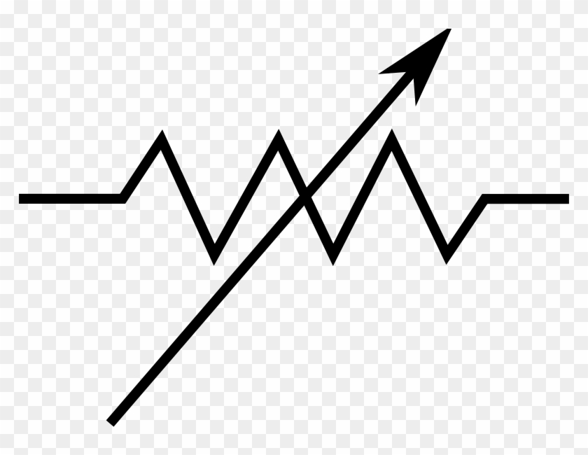 Electrical Clipart Symbols Clip Art - Symbol Of Variable Resistor #240977