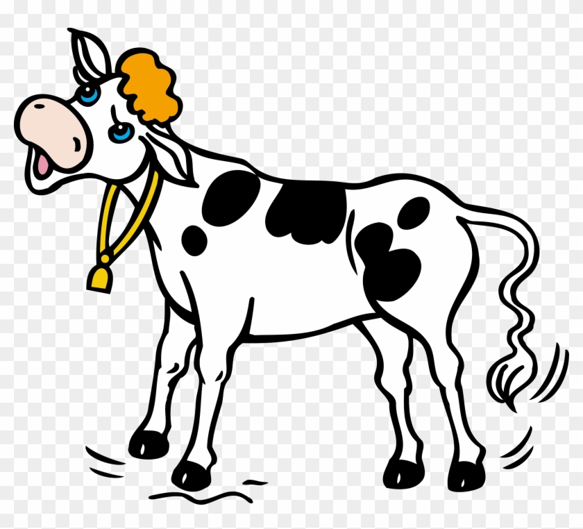 Guernsey Cattle Drawing Cartoon Clip Art - Guernsey Cattle Drawing Cartoon Clip Art #241043