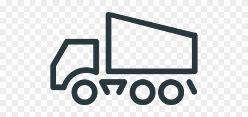 Dump Truck Icon Line Clipart - Caminhao De Lixo Icone #241095