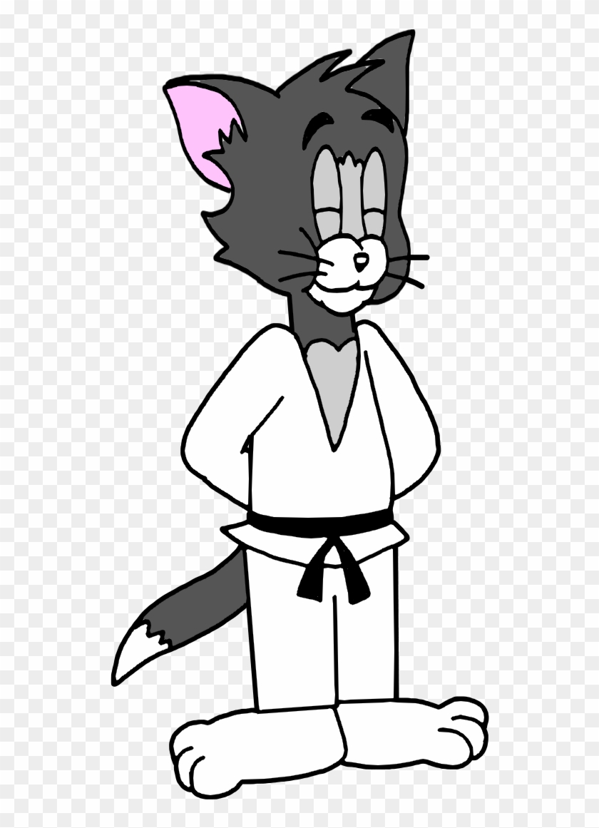 Tom And Jerry Judo Drawing Martial Arts Clip Art - Judo #241098