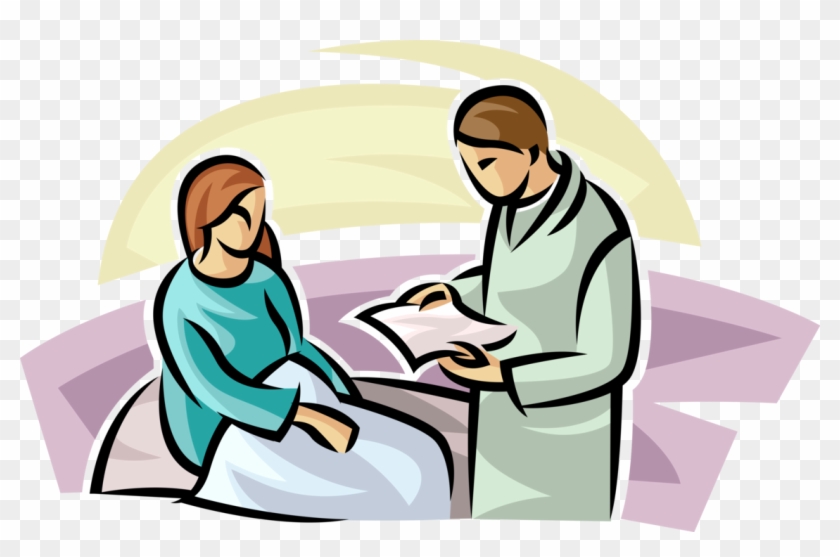 Vector Illustration Of Pregnant Expectant Mother Receives - Vector Illustration Of Pregnant Expectant Mother Receives #1531072