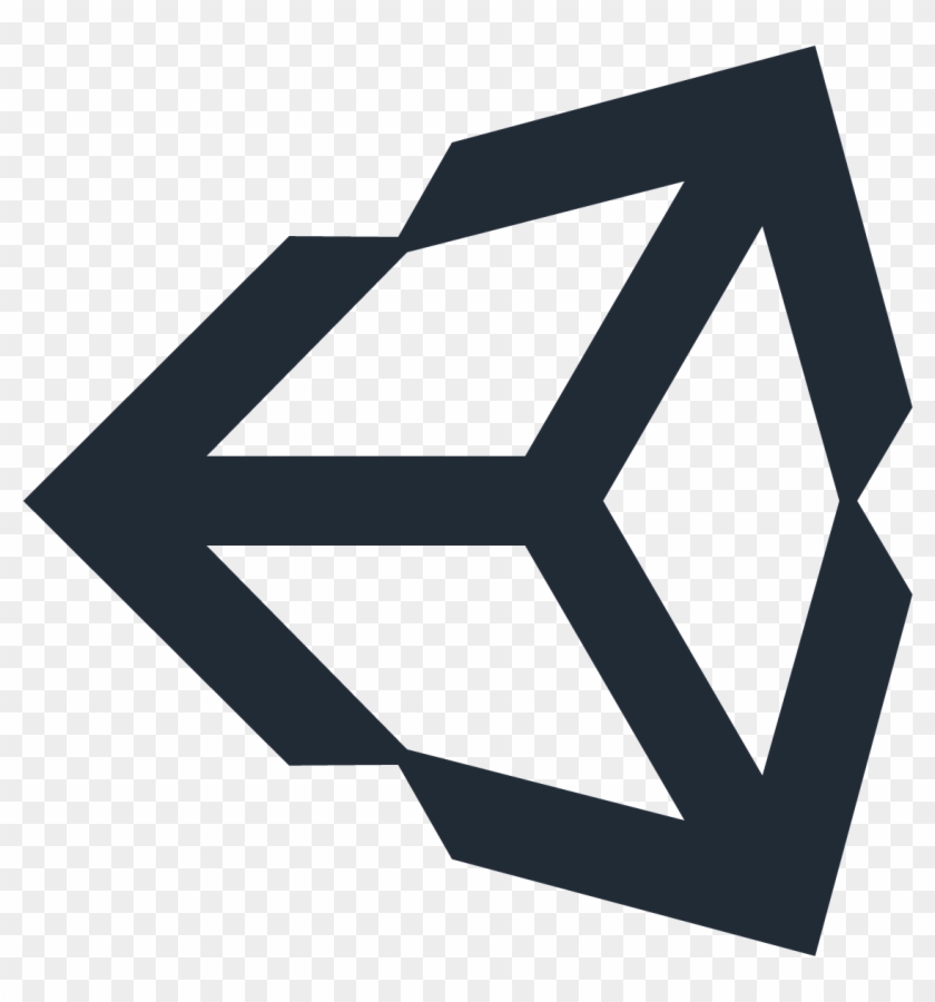 Unity 3d Vector Icon Logo Free Vector Silhouette Graphics - Unity 3d Vector Icon Logo Free Vector Silhouette Graphics #1531199