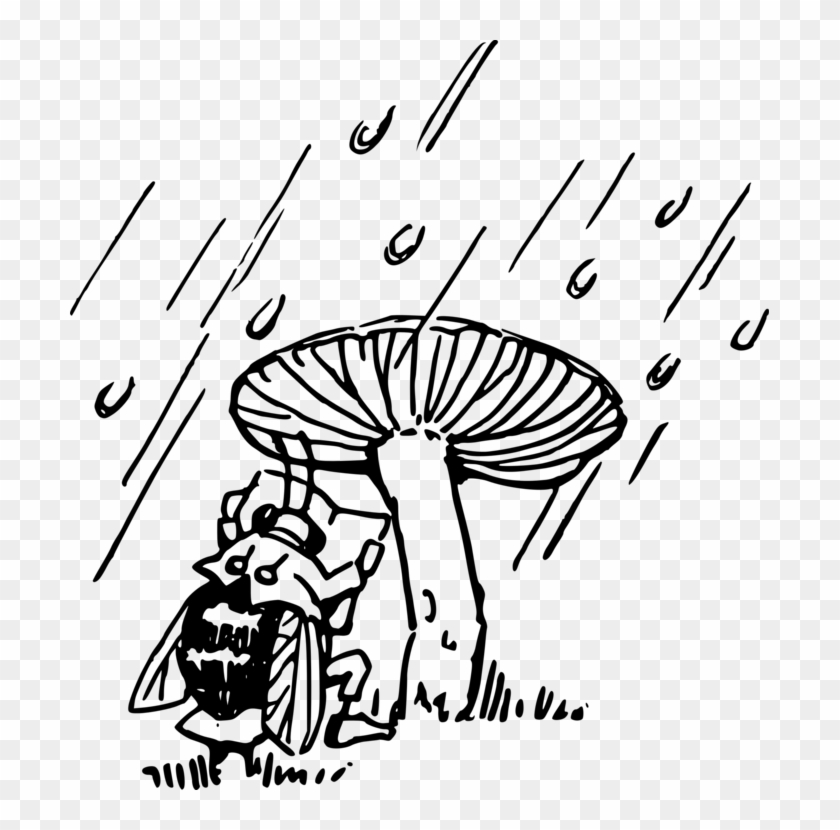 Bee Drawing /m/02csf Line Art Cartoon - Bee Drawing /m/02csf Line Art Cartoon #1531447