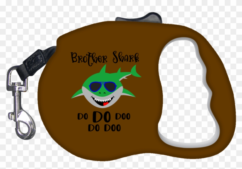 Brother Shark Retractable Dog Leash- Pets - Brother Shark Retractable Dog Leash- Pets #1531563