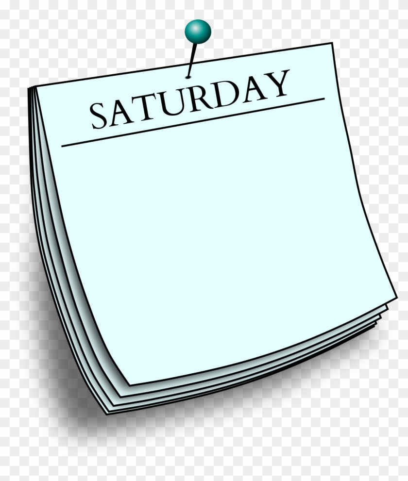 Saturday Computer Icons Paper Public Domain Brand - Saturday Computer Icons Paper Public Domain Brand #1531620