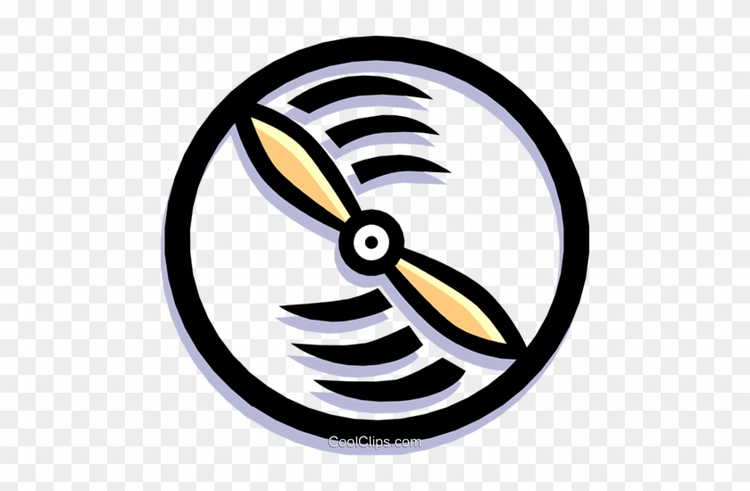 Propeller Royalty Free Vector Clip Art Illustration - Propeller Royalty Free Vector Clip Art Illustration #1531748