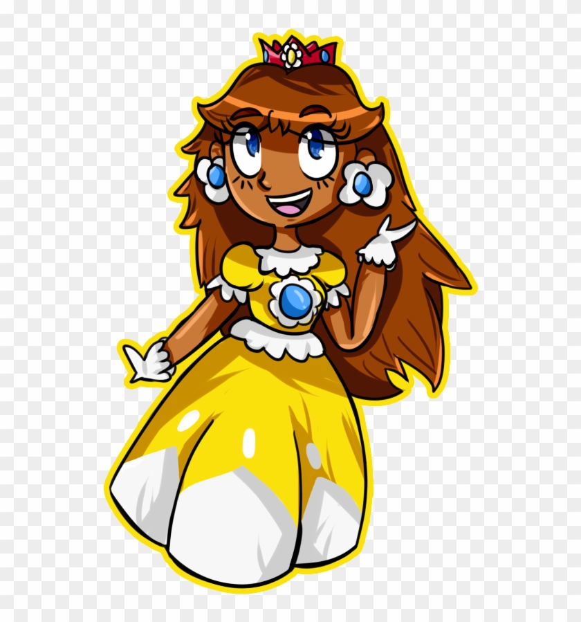 Princess Peach Clipart Dark Skin - Princess Peach Clipart Dark Skin #1531882