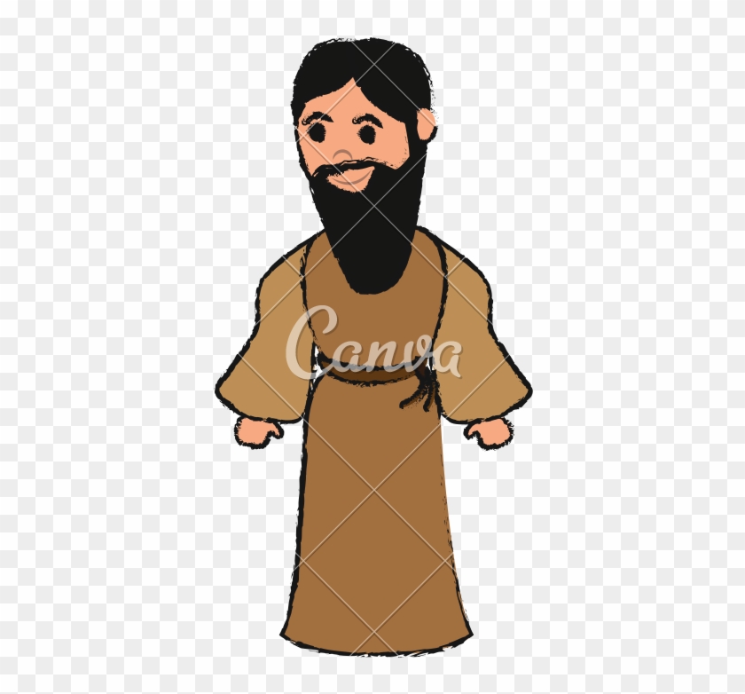 Man With Long Beard Icon Image - Man With Long Beard Icon Image #1531955