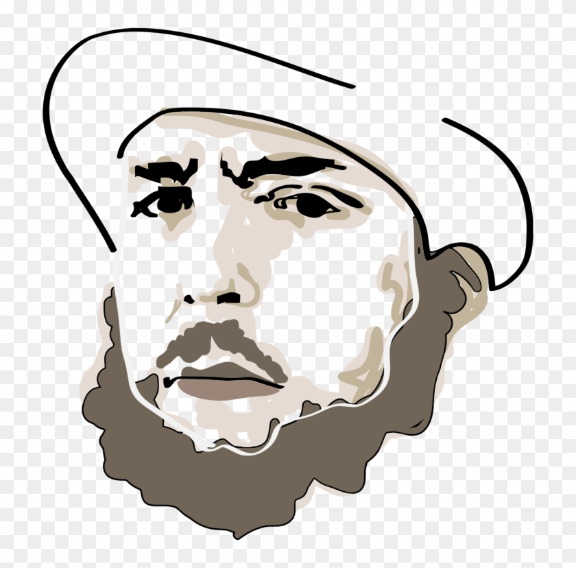 Png Free Stock Beard Clipart Beared - Png Free Stock Beard Clipart Beared #1531990