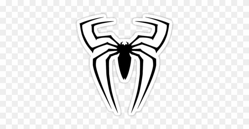 Outline Of Spider Man Logo - Outline Of Spider Man Logo #1532395