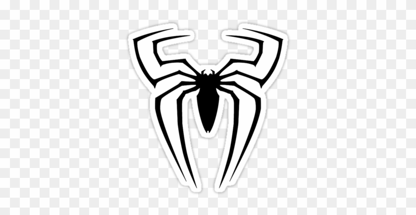 Outline Of Spider Man Logo - Outline Of Spider Man Logo #1532395
