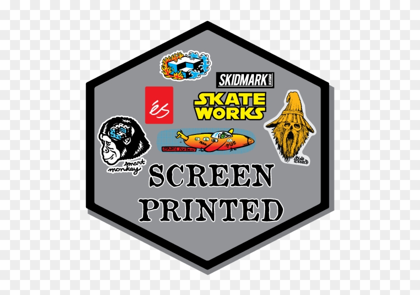 Screen Printed Stickers Link Imagebroprints1312018 - Screen Printed Stickers Link Imagebroprints1312018 #1532565