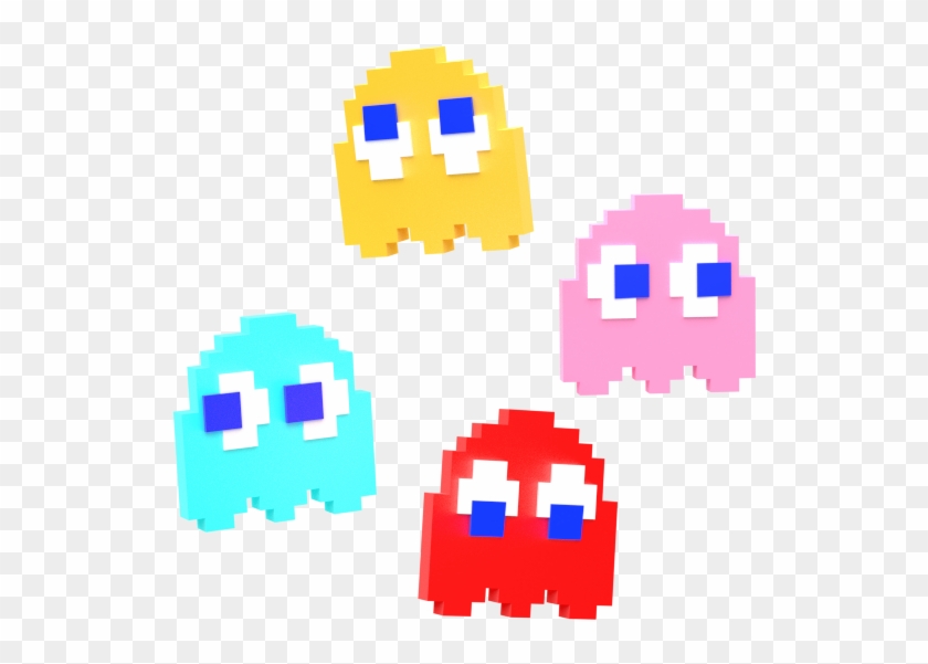 Pac Man Ghosts By Nibroc Rock On Deviantart Halloween - Pac Man Ghosts By Nibroc Rock On Deviantart Halloween #1532812