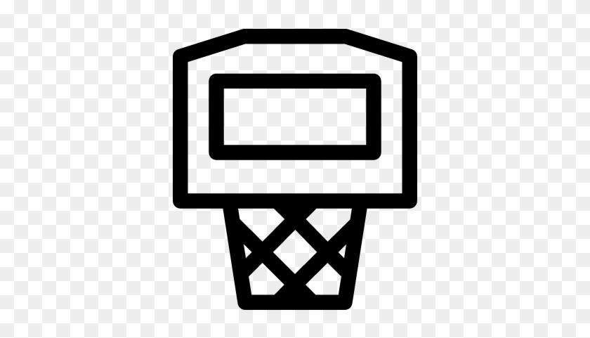 Basketball Backboard Vector - Basketball Backboard Vector #1532884