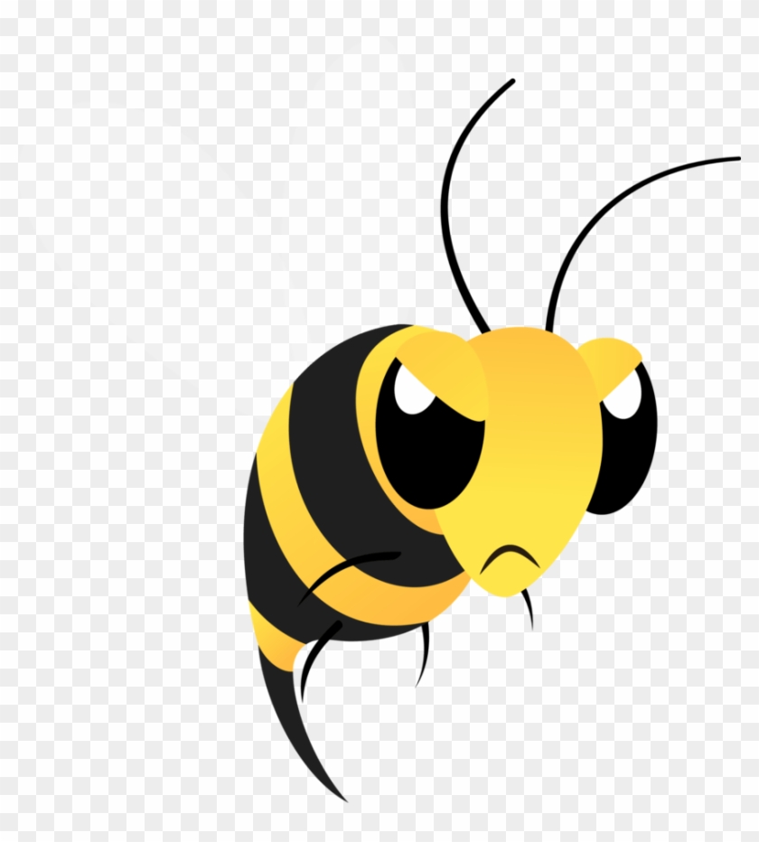 Angry Bee Clip Art - Angry Bee Clip Art #1533029