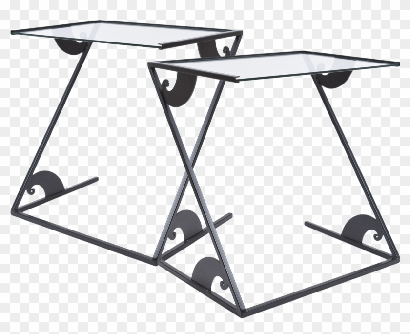 Glass Side Tables By Maroeska Metz - Glass Side Tables By Maroeska Metz #1533245