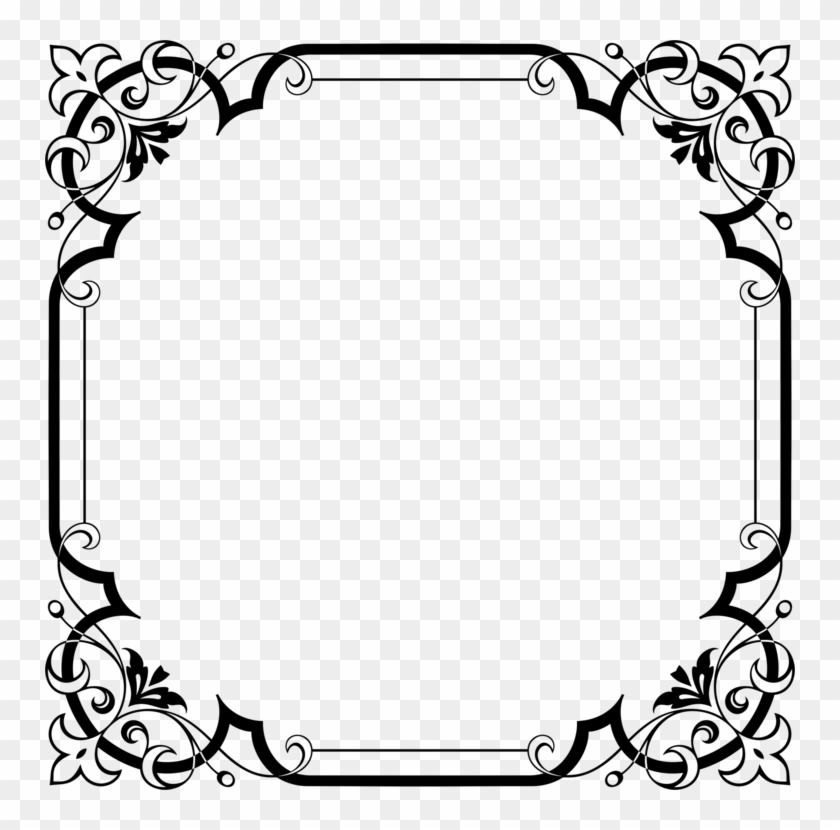 Picture Frames Borders And Frames Watercolor Painting - Picture Frames Borders And Frames Watercolor Painting #1533301