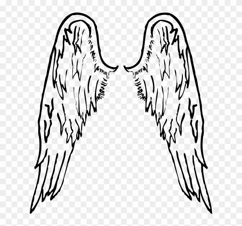 Angels Wings Drawing At Getdrawings - Angels Wings Drawing At Getdrawings #1533359