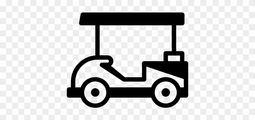 Golf Cart Facing Left Vector - Golf Cart Facing Left Vector #1533420