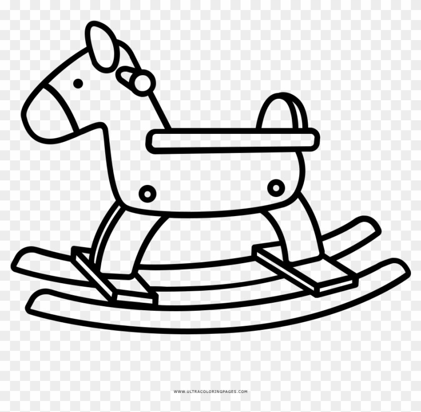 Rocking Horse Coloring Pages With Page Ultra - Rocking Horse Coloring Pages With Page Ultra #1533486