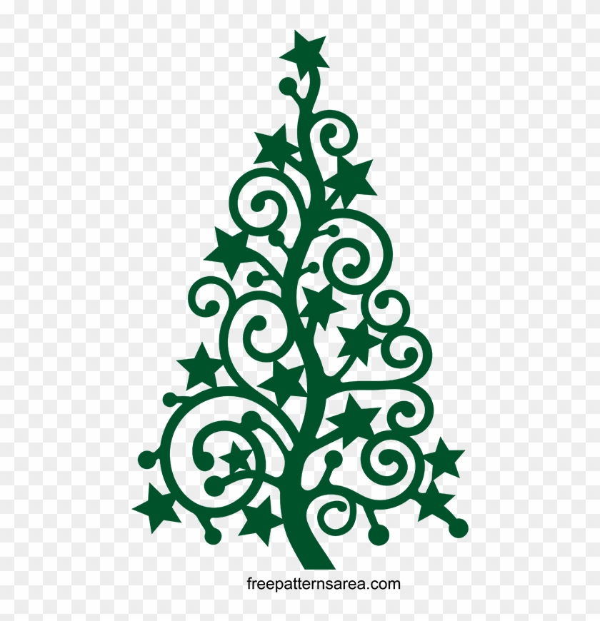 Xmas Christmas Tree Free Svg Cut Files Silhouette Vector, - Xmas Christmas Tree Free Svg Cut Files Silhouette Vector, #1533521