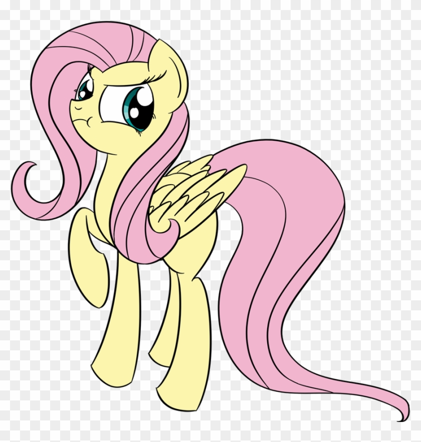 Fluttershy Pouting By Datapony - Fluttershy Pouting By Datapony #1533663