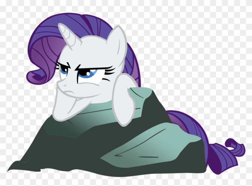 Rarity Pouting On A Rock By Cloudyglow - Rarity Pouting On A Rock By Cloudyglow #1533675