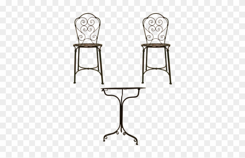 Innovative Parisian Bistro Table With Viyet Designer - Innovative Parisian Bistro Table With Viyet Designer #1533902