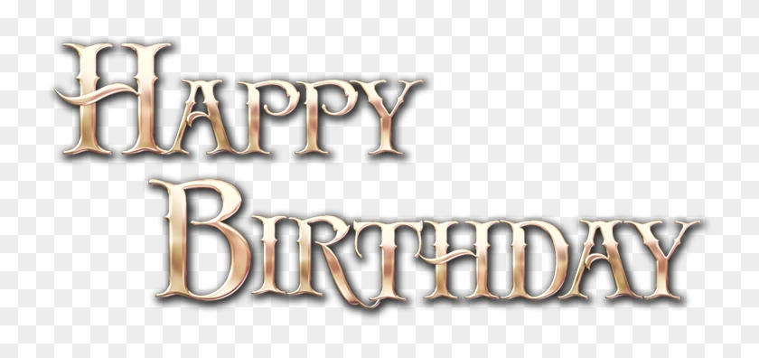 Happy Birthday 3d Text Png - Happy Birthday 3d Text Png #1534008