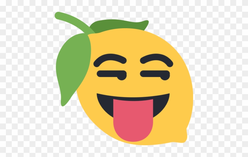 Lemon Emoji Sticking Tongue Out While Looking To The - Lemon Emoji Sticking Tongue Out While Looking To The #1534083