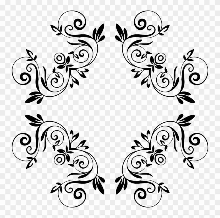 Floral Design Decorative Borders Decorative Arts Floral - Floral Design Decorative Borders Decorative Arts Floral #1534512