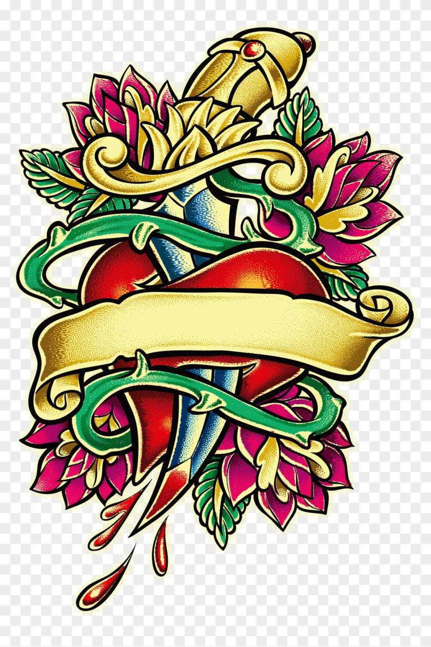 Rose Vector Fragrance Tattoo Png Download Free Clipart - Rose Vector Fragrance Tattoo Png Download Free Clipart #1534649